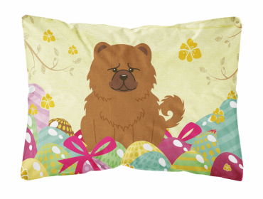 Chow Chow - Red 1 Easter Eggs Decorative Pillow
