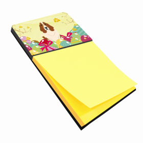 Basset Hound Easter Eggs Sticky Note Holder