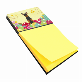 Manchester Terrier Easter Eggs Sticky Note Holder