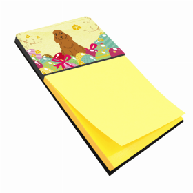 Cocker Spaniel - Red - Easter Eggs Sticky Note Holder