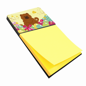 Chow Chow - Red - Easter Eggs Sticky Note Holder