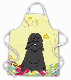 Bouvier des Flandres Easter Eggs Apron
