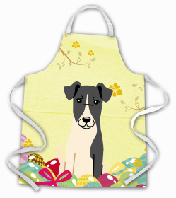 Smooth Fox Terrier Easter Eggs Apron