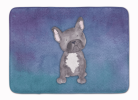French Bulldog Watercolor Bathroom/Kitchen Mat