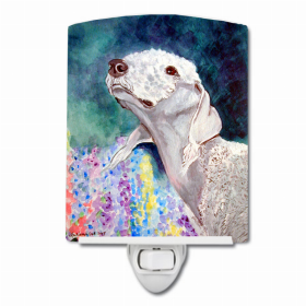 Bedlington Terrier Ceramic Nightlight