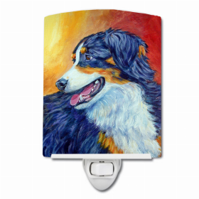 Australian Shepherd Ceramic Nightlight