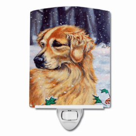 Golden Retriever Holly Ceramic Nightlight
