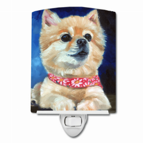Pomeranian - Puppy - Fancy Bandana Ceramic Nightlight