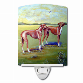 Azawakh Hound Ceramic Nightlight
