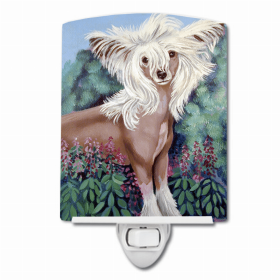 Chinese Crested #1 Ceramic Nightlight