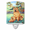 Chow Chow "Momma's Love" Ceramic Nightlight