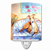 Whippet "Waiting on You" Ceramic Nightlight