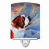 Saint Bernard "Loyalty" Ceramic Nightlight