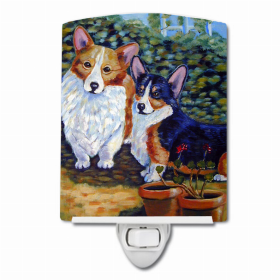 Corgi - Cardigan and Pembroke - Ceramic Nightlight