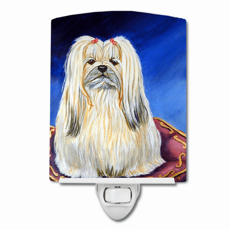 Lhasa Apso Ceramic Nightlight Lhasa Apso Ceramic Nightlight