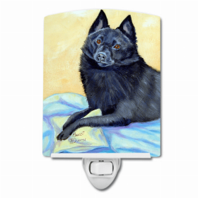 Schipperke Sweet Dreams Ceramic Nightlight