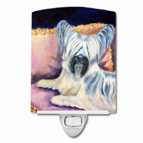Skye Terrier Ceramic Nightlight