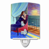 West Highland White Terrier "with Lady" Ceramic Nightlight