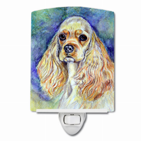 Cocker Spaniel - Buff - Ceramic Nightlight