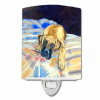 Great Dane - Fawn - Natural Ears - Ceramic Nightlight