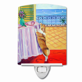 Corgi #3 Ceramic Nightlight