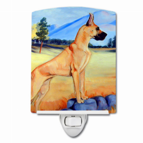Great Dane Ceramic Nightlight
