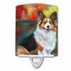 Corgi "by the lake" Ceramic Nightlight