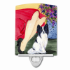 Papillon "with her Lady" #2 Ceramic Nightlight