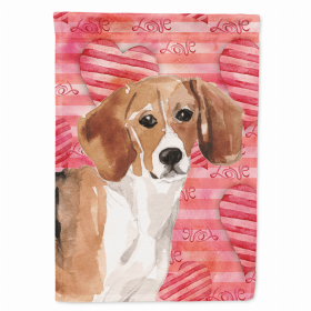 Beagle Love Themed House Flag