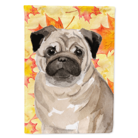 Pug Fall House Flag
