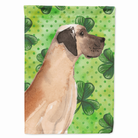 Great Dane St. Patrick's Shamrock House Flag