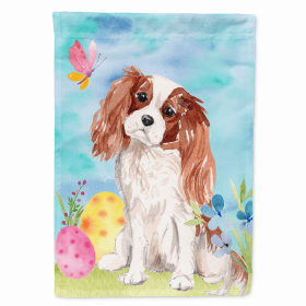 Cavalier King Charles Spaniel - Blenheim - Easter House Flag