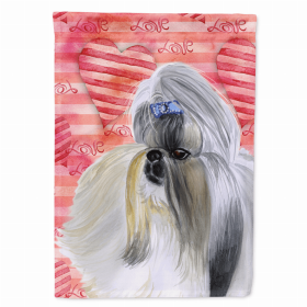 Shih Tzu Love Themed House Flag