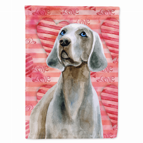 Weimaraner Love Themed House Flag