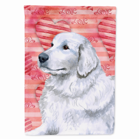 Maremma Sheepdog Love Themed House Flag