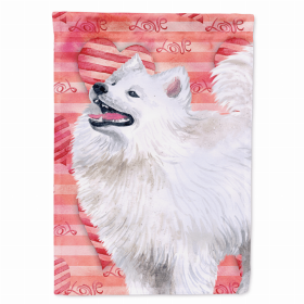 Samoyed Love Themed House Flag
