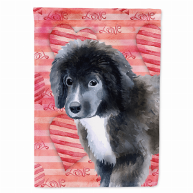 Newfoundland - Puppy - Love Themed House Flag