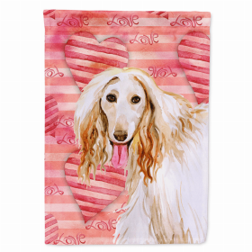 Afghan Hound Love Themed House Flag