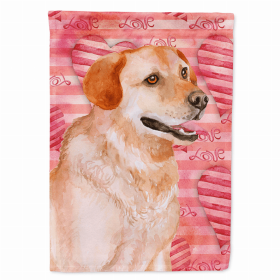 Labrador Retriever Love Themed House Flag