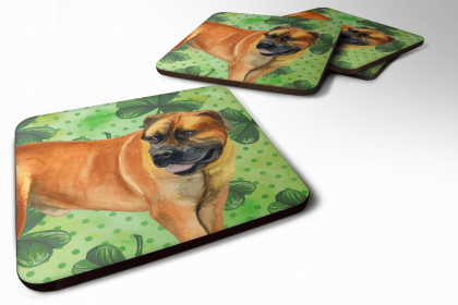 Mastiff - Boerboel - St Patrick's Design Foam Coaster
