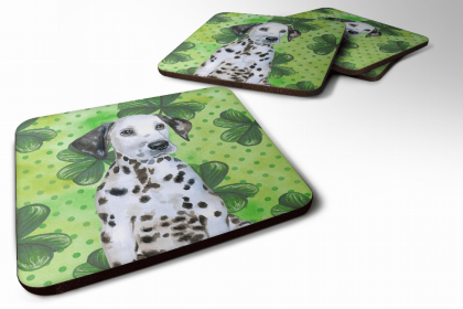 Dalmatian - Puppy St Patrick's Design Foam Coaster