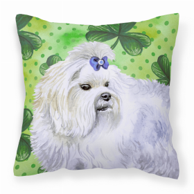 Maltese St Patrick's Decorative Pillow