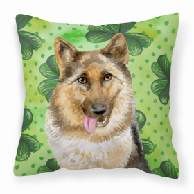 German Shepherd St Patrick's Decorative Pillow