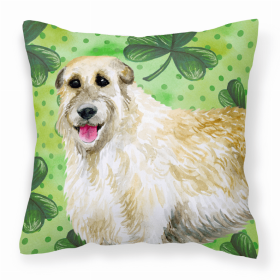 Irish Wolfhound St Patrick's Decorative Pillow