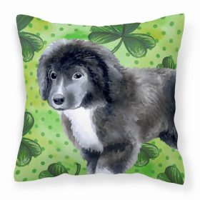Newfoundland - Puppy - St Patrick's Decorative Pillow