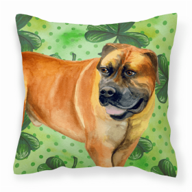 Mastiff - Boerboel 1 - St Patrick's Decorative Pillow