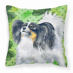 Papillon 1 St Patrick's Decorative Pillow