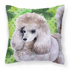 Poodle 1 St Patrick's Decorative Pillow