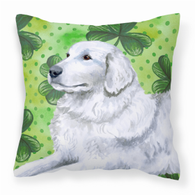 Maremma Sheepdog 1 St Patrick's Decorative Pillow