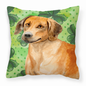 Rhodesian Ridgeback 1 St Patrick's Decorative Pillow